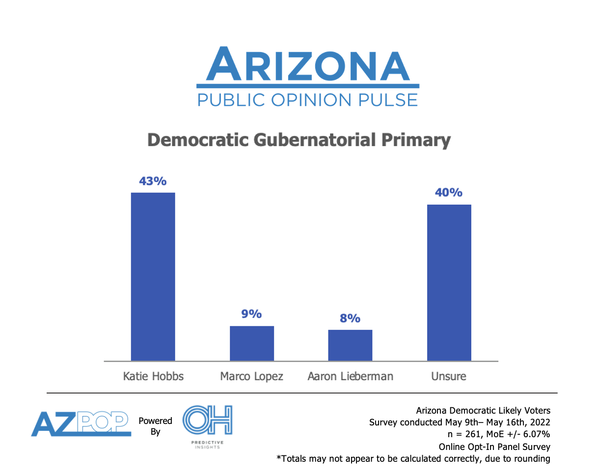 Hobbs Democratic Governor Primary poll results